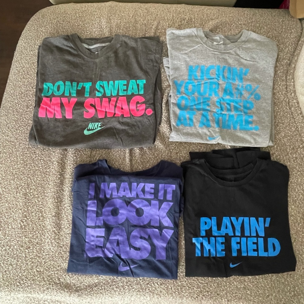 Nike Tshirts. Size S,L,XL